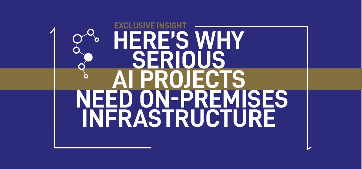 AI is better on infrastructure. 