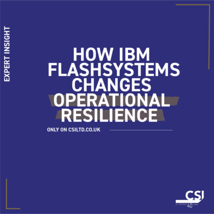 Flashsystems & Operational Resilience